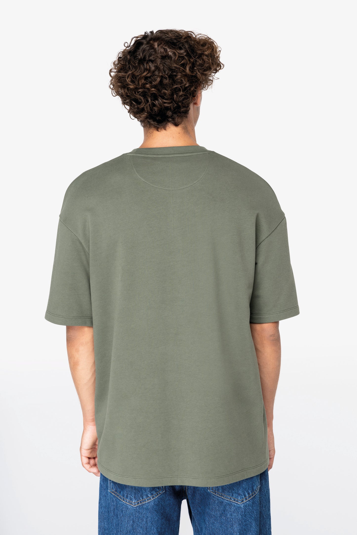 NS308 T-shirt unisex oversize ecosostenibile French Terry