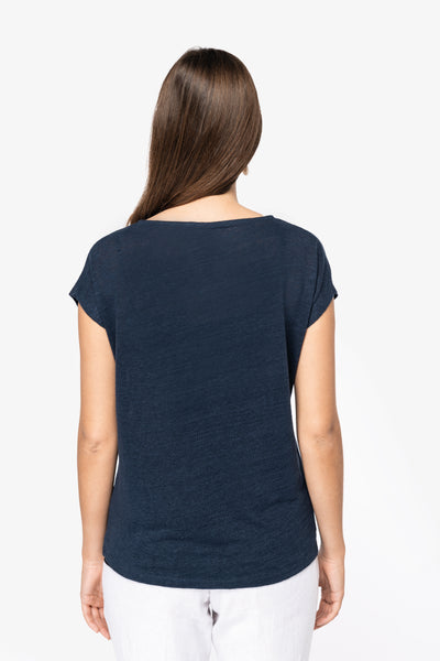NS321 - T-shirt donna scollo a V