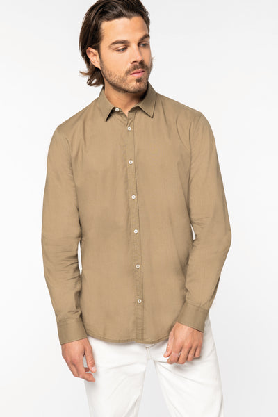 NS506IC - Camicia uomo ecosostenibile