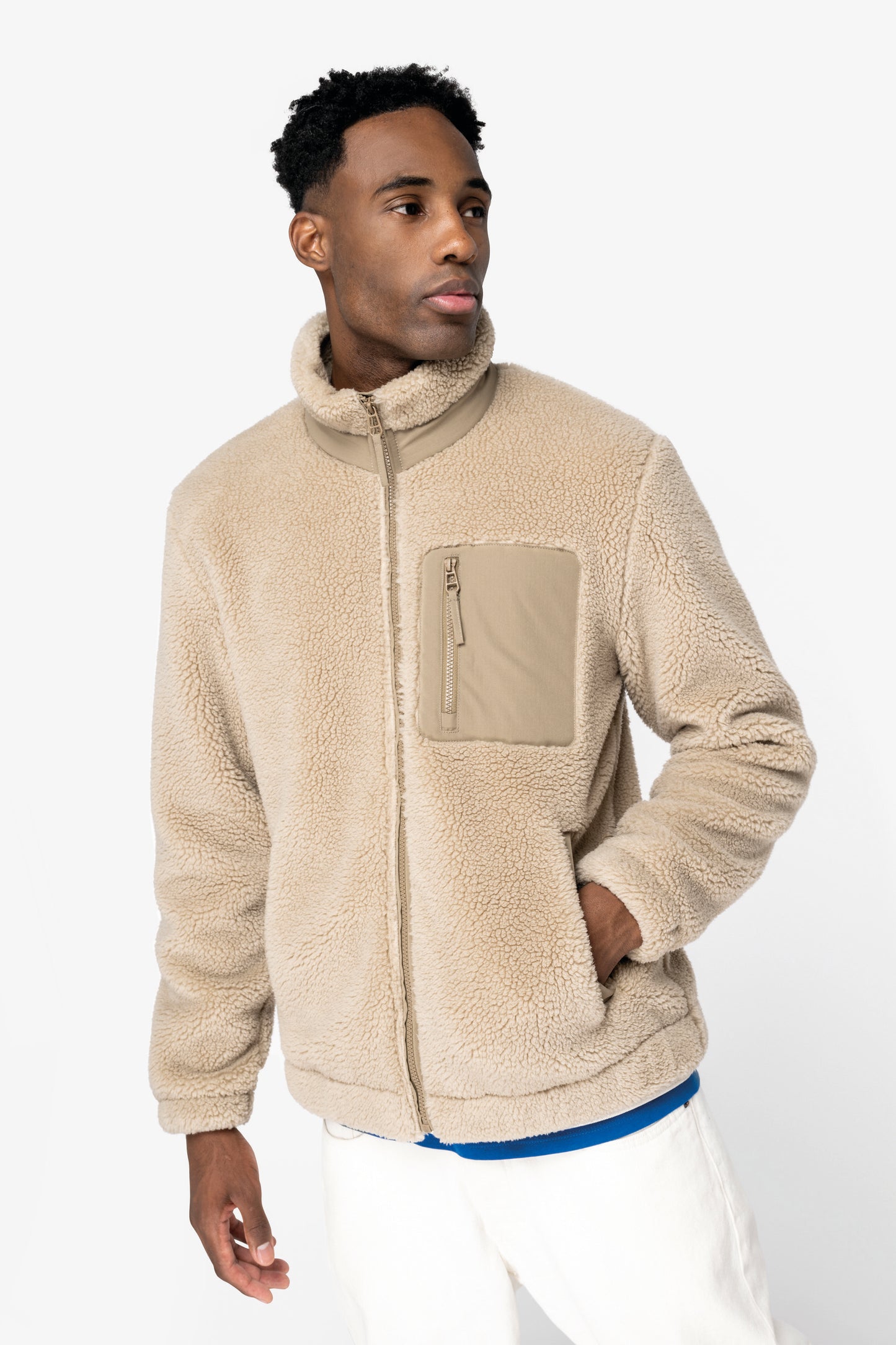NS604 - Giacca unisex ecosostenibile in sherpa