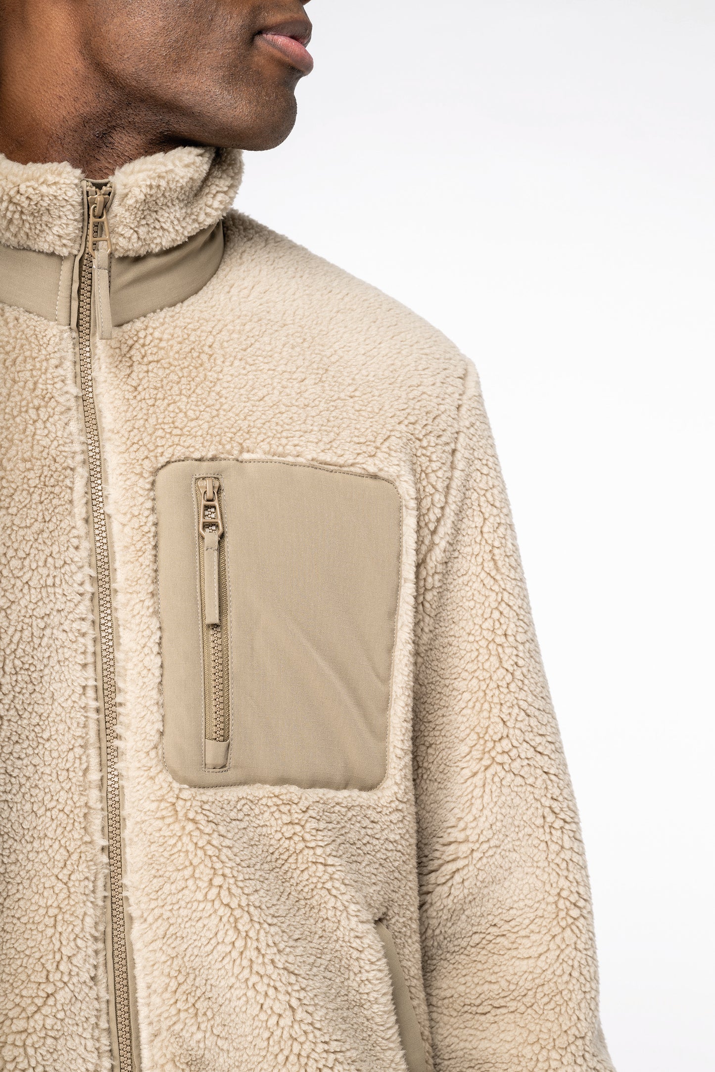 NS604 - Giacca unisex ecosostenibile in sherpa