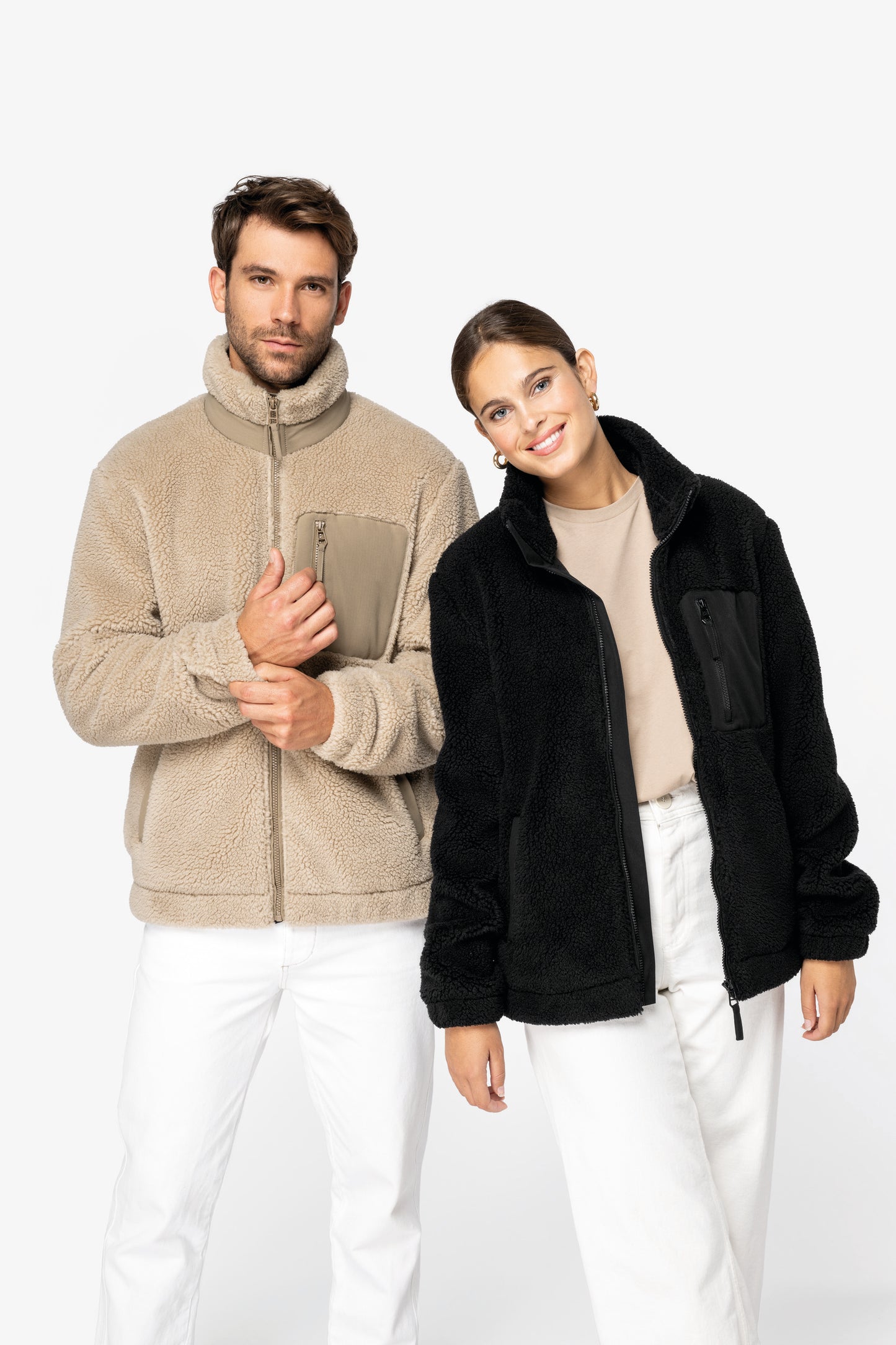 NS604 - Giacca unisex ecosostenibile in sherpa