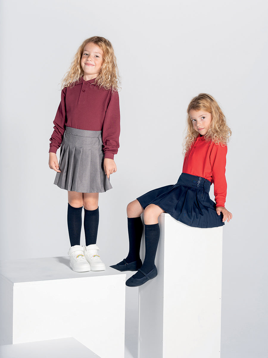 PKID210LS POLO BAMBINO MANICA LUNGA REGULAR