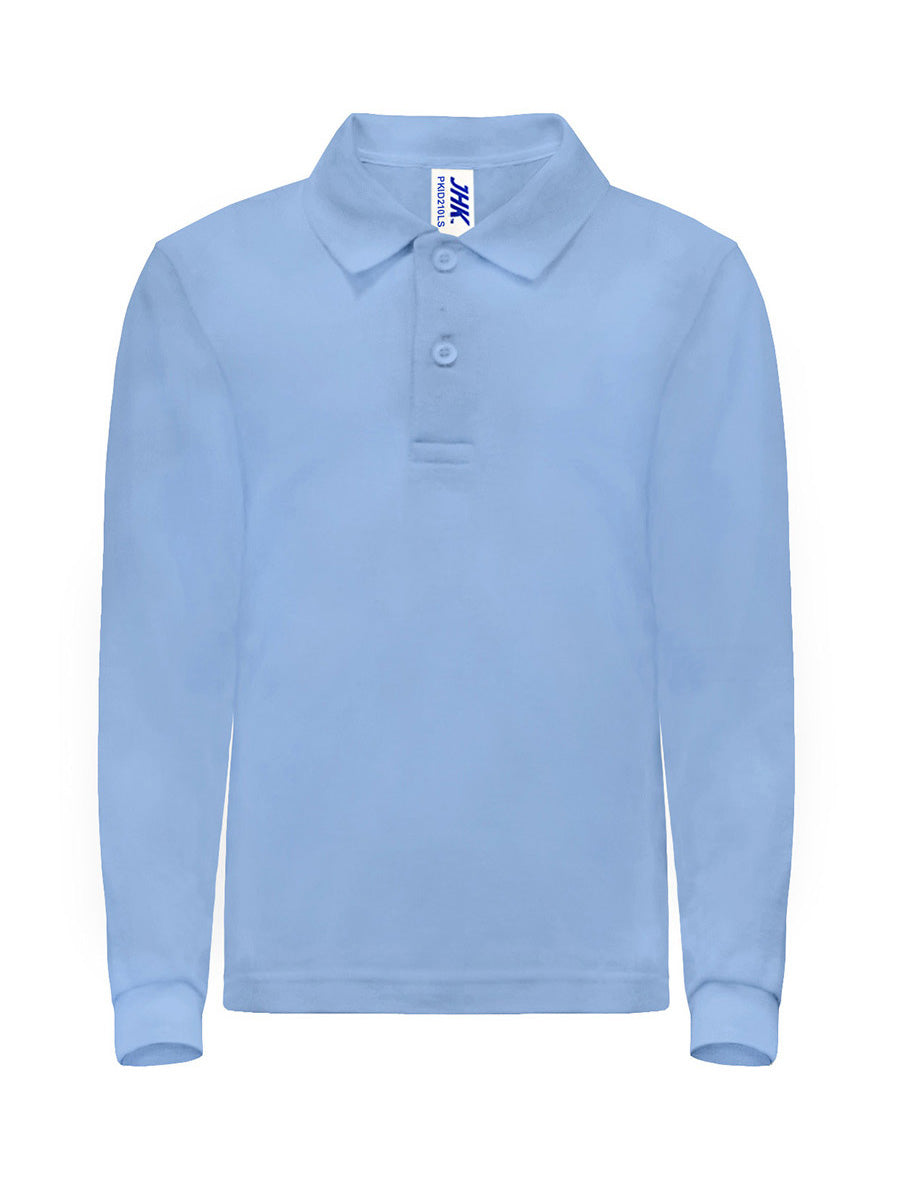 PKID210LS POLO BAMBINO MANICA LUNGA REGULAR