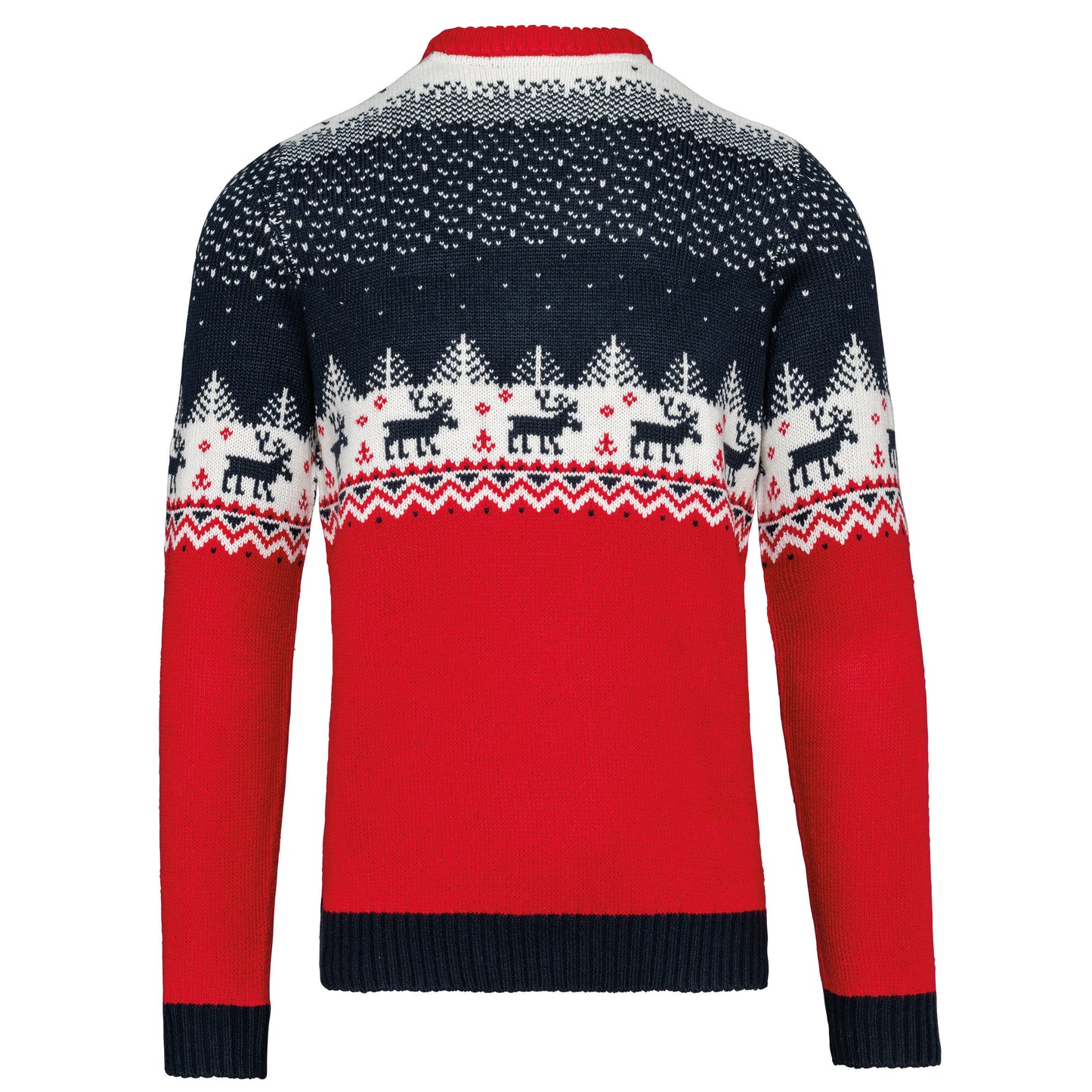 K9011 - Pullover girocollo unisex natalizio