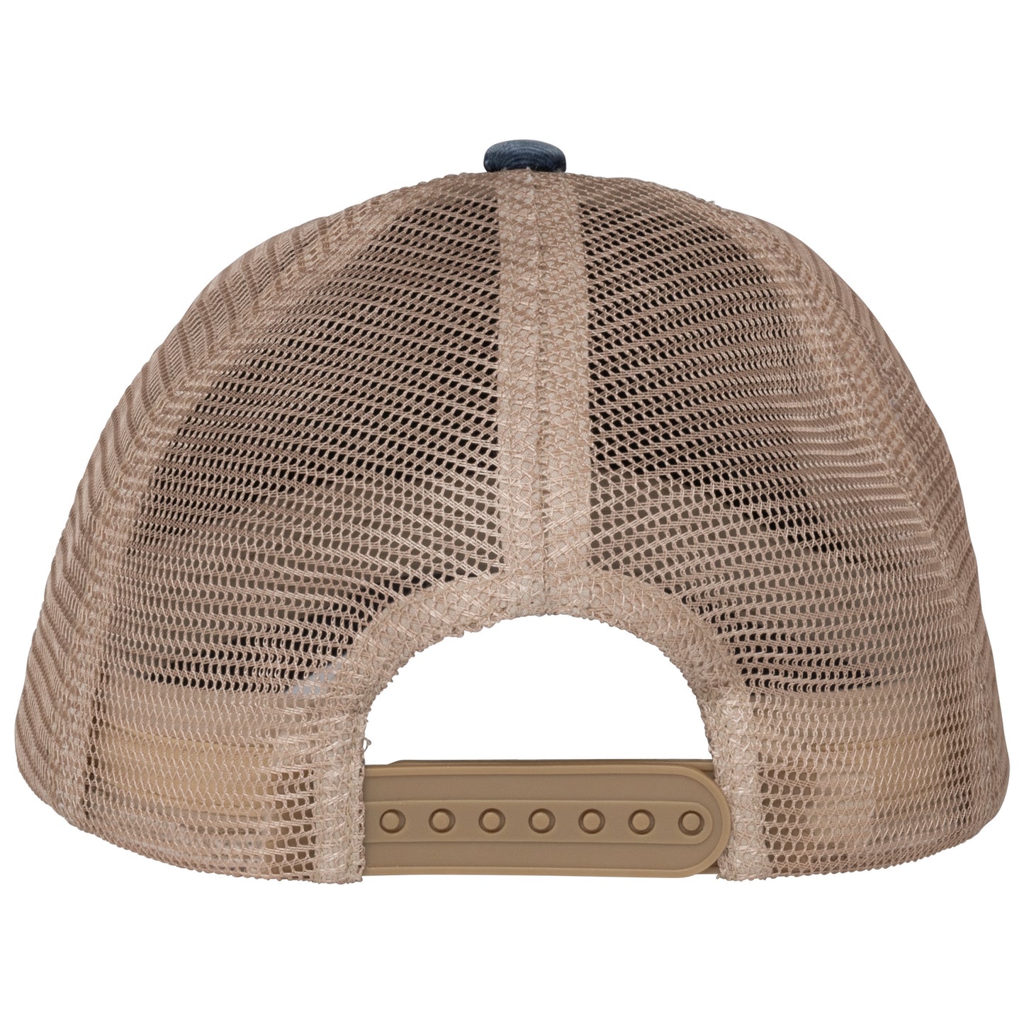 NS027 - Cappellino trucker unisex ecosostenibile effetto strappato