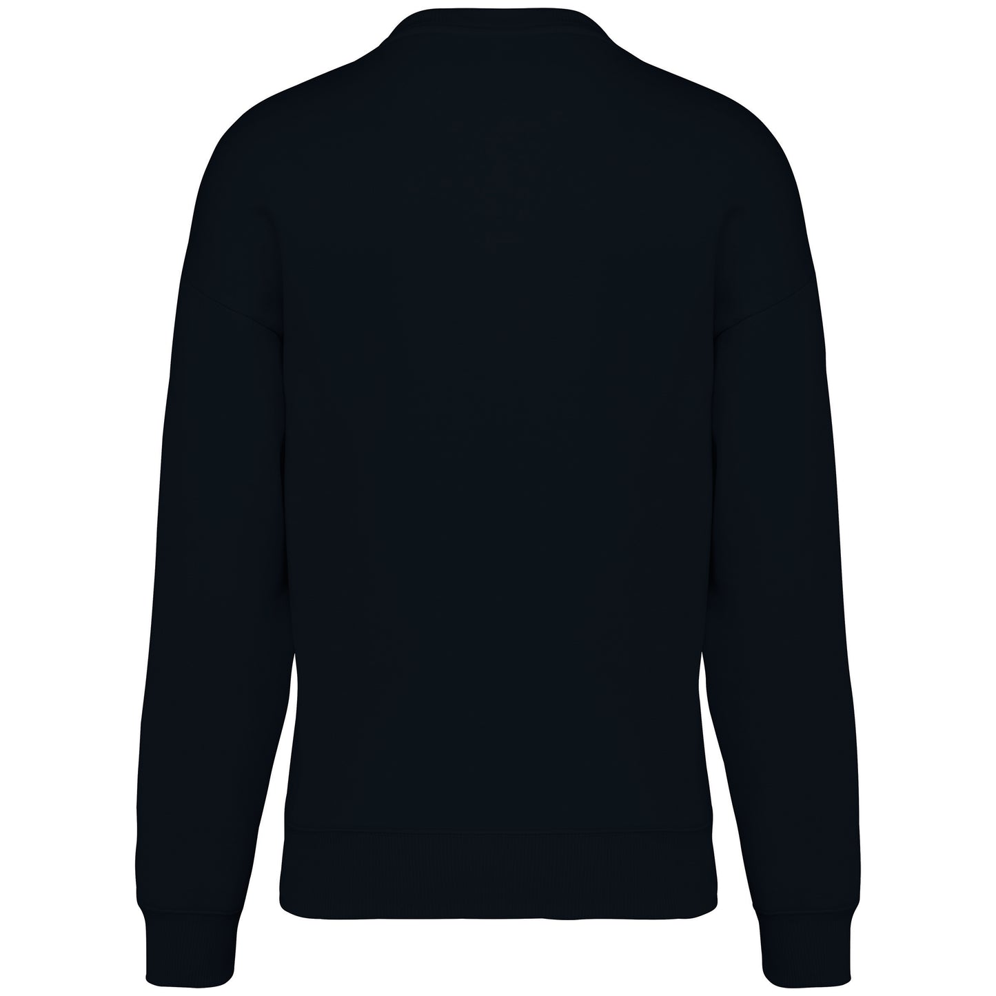 NS407 - Felpa girocollo unisex oversize ecosostenibile