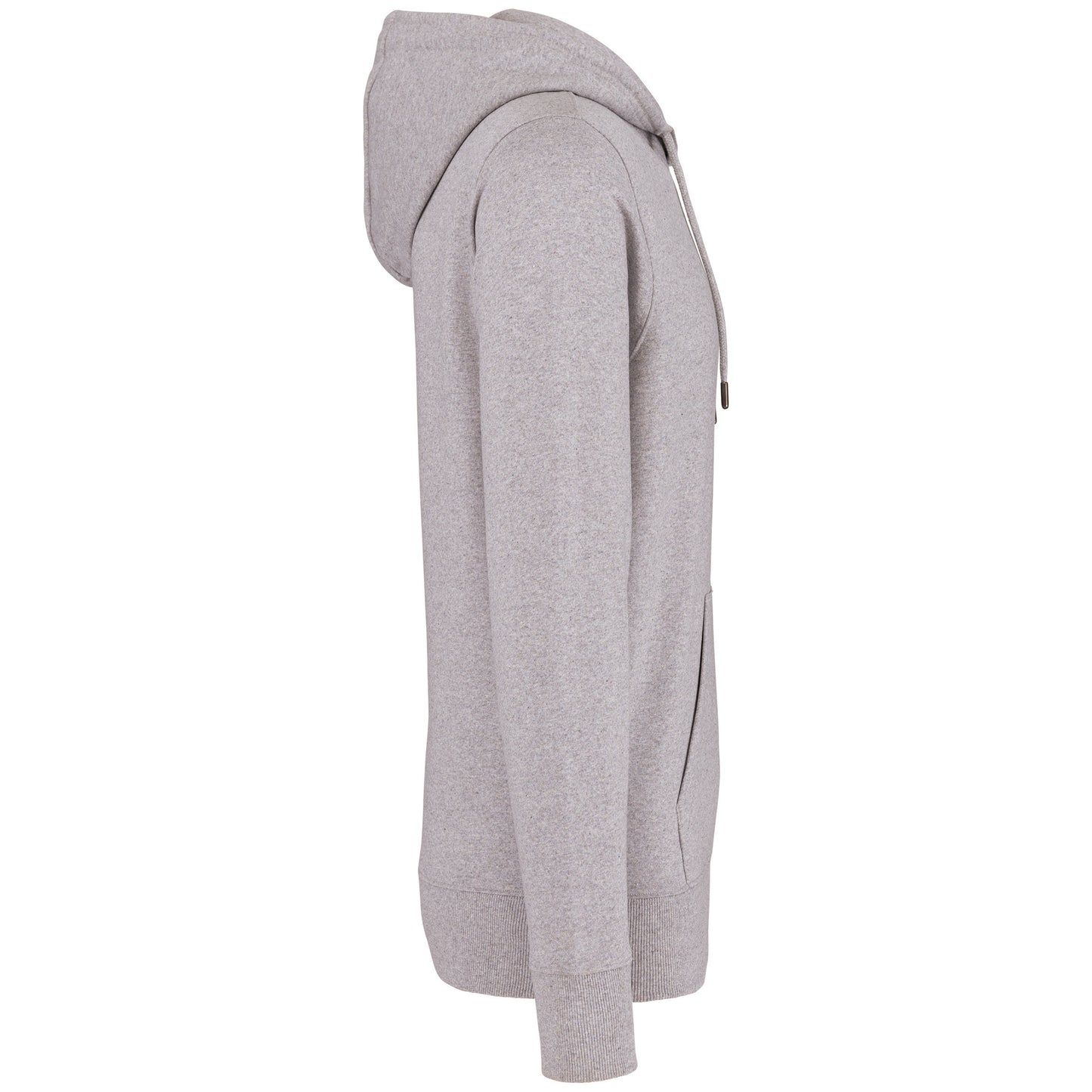 NS412 - Felpa unisex con zip e cappuccio ecosostenibile in tessuto riciclato