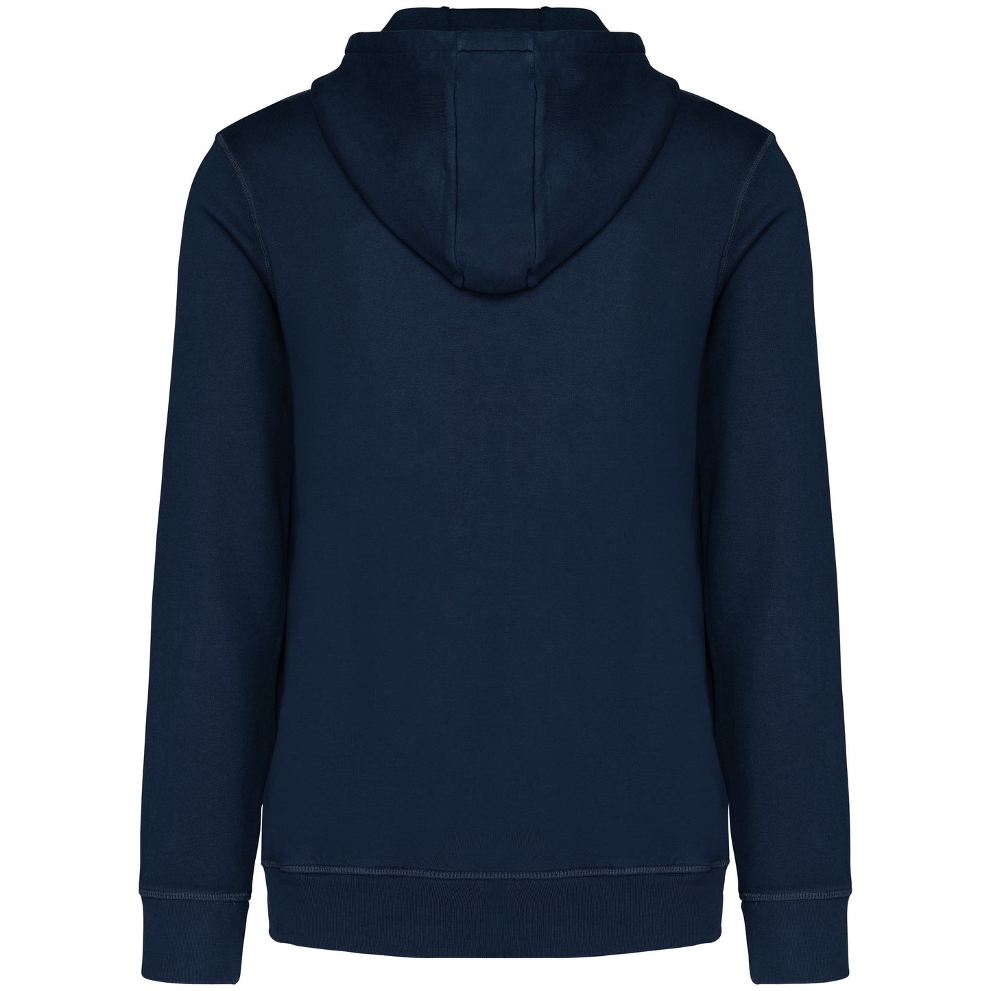 NS417 - Felpa unisex ecosostenibile con zip e cappuccio French Terry