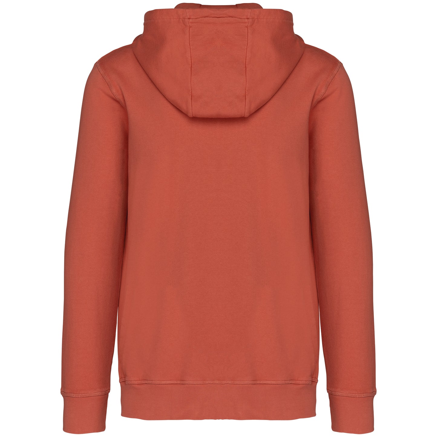 NS417 - Felpa unisex ecosostenibile con zip e cappuccio French Terry
