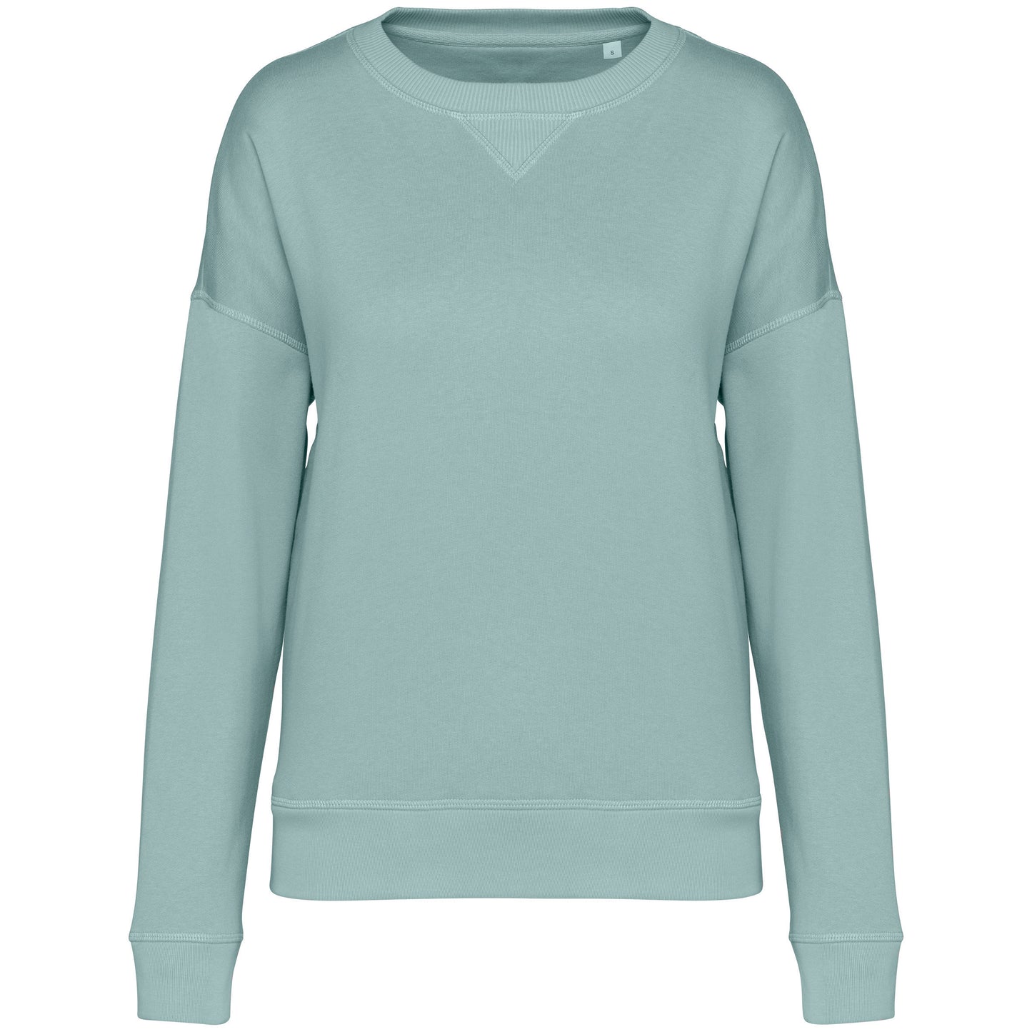 NS420 - Felpa donna ecosostenibile con spalle cascanti