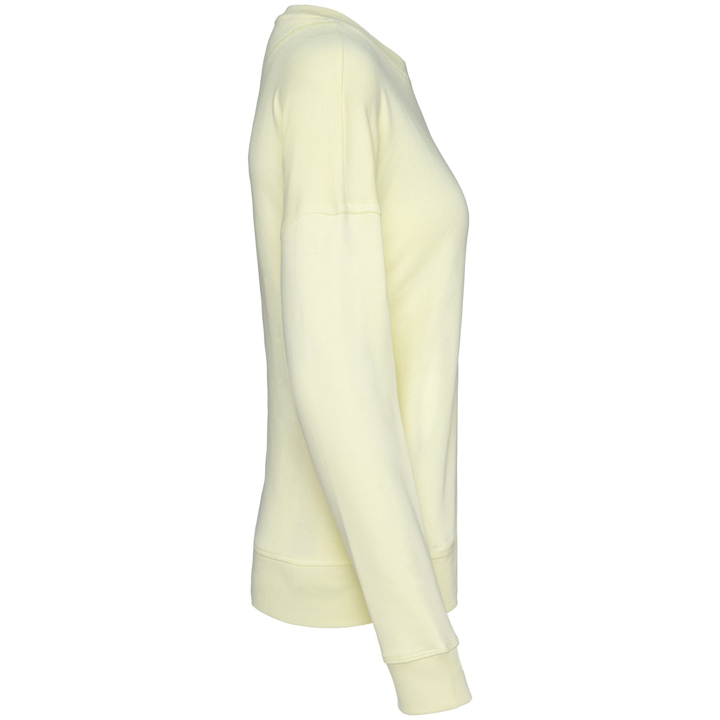 NS420 - Felpa donna ecosostenibile con spalle cascanti