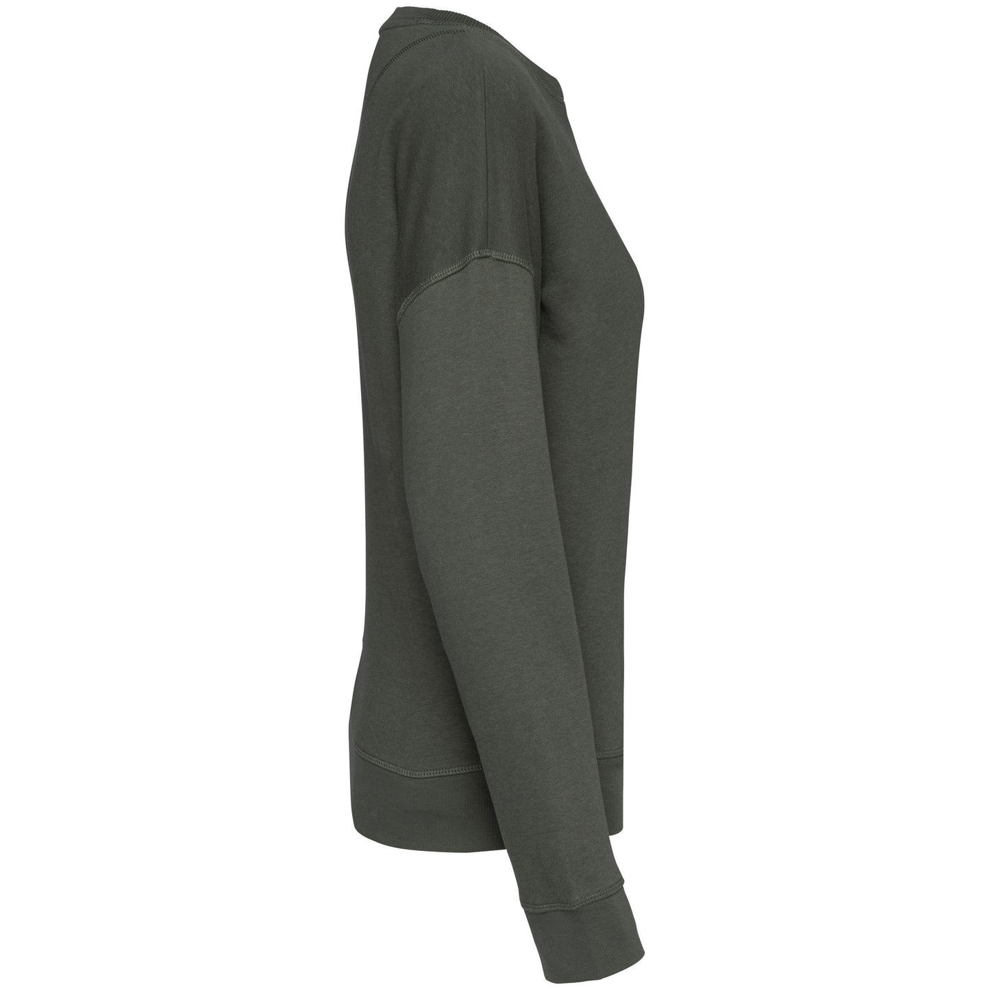 NS420 - Felpa donna ecosostenibile con spalle cascanti