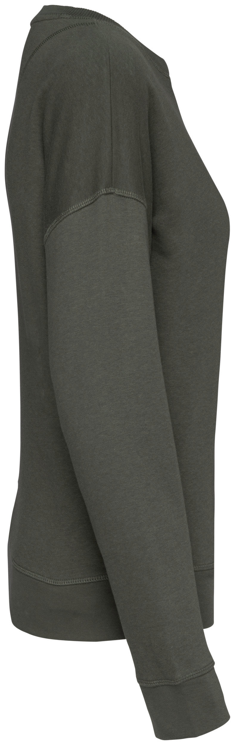 NS420 - Felpa donna ecosostenibile con spalle cascanti