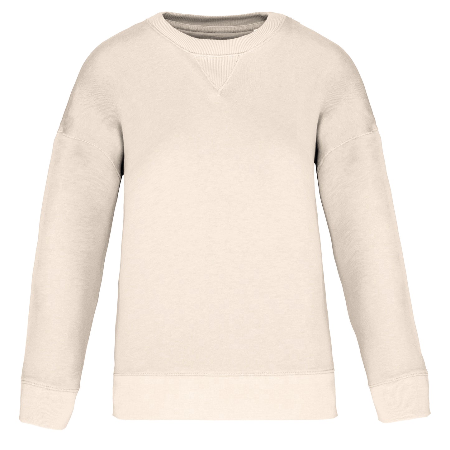 NS420 - Felpa donna ecosostenibile con spalle cascanti