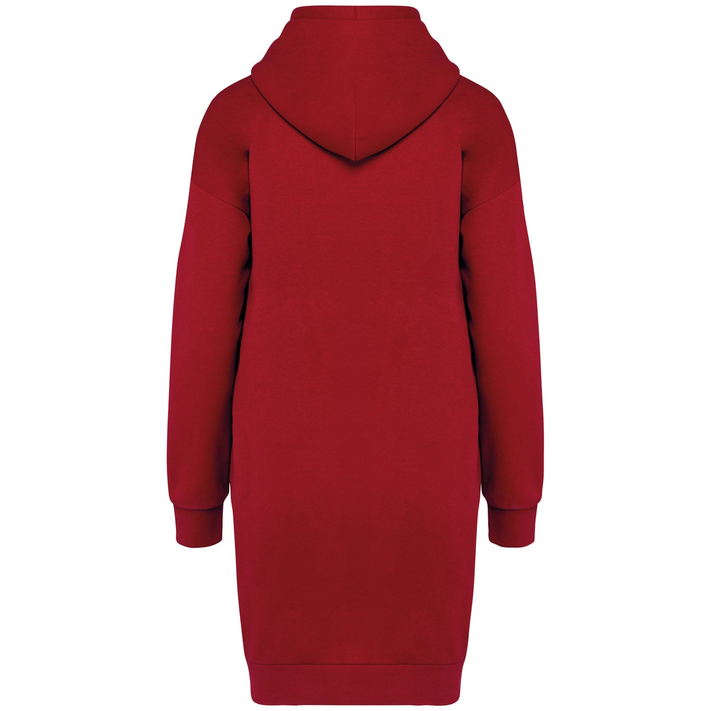 NS5005 - Abito felpa con cappuccio ecosostenibile donna