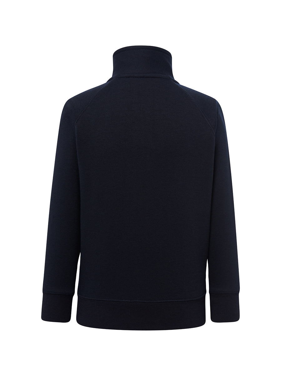 SWRKFUZIP240 FELPA BAMBINO ZIP INTERA LEGGERA FRENCH TERRY