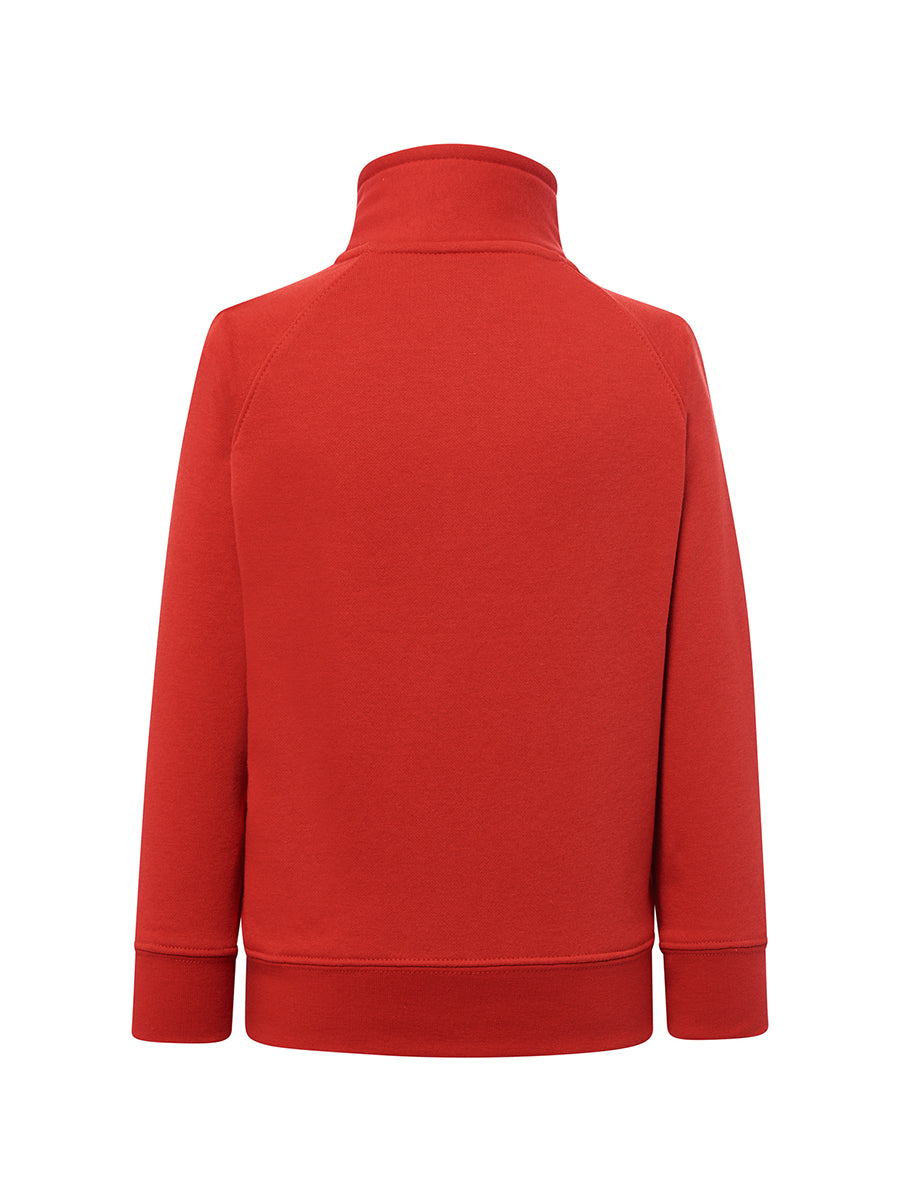 SWRKFUZIP240 FELPA BAMBINO ZIP INTERA LEGGERA FRENCH TERRY