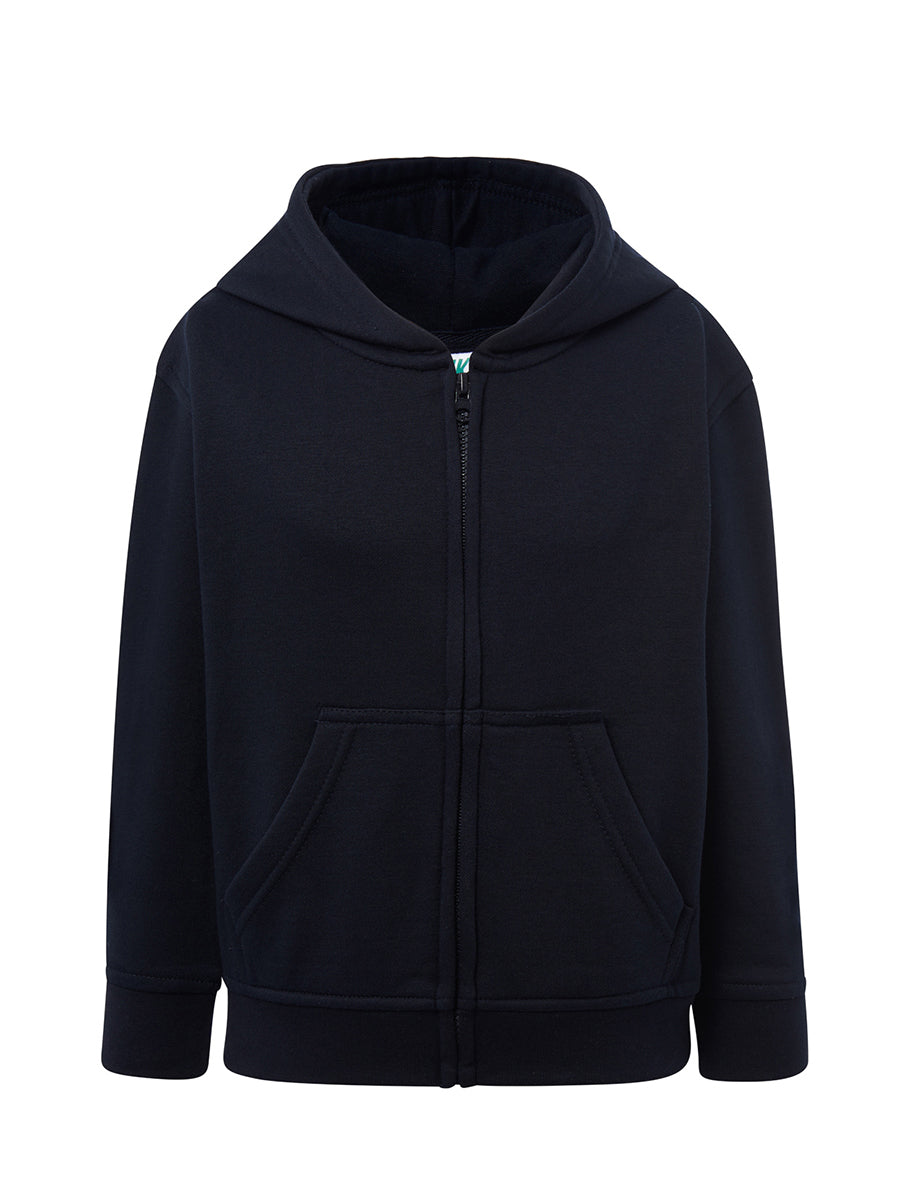 SWRKHOOD240 FELPA BAMBINO CAPPUCCIO E ZIP LEGGERA FRENCH TERRY