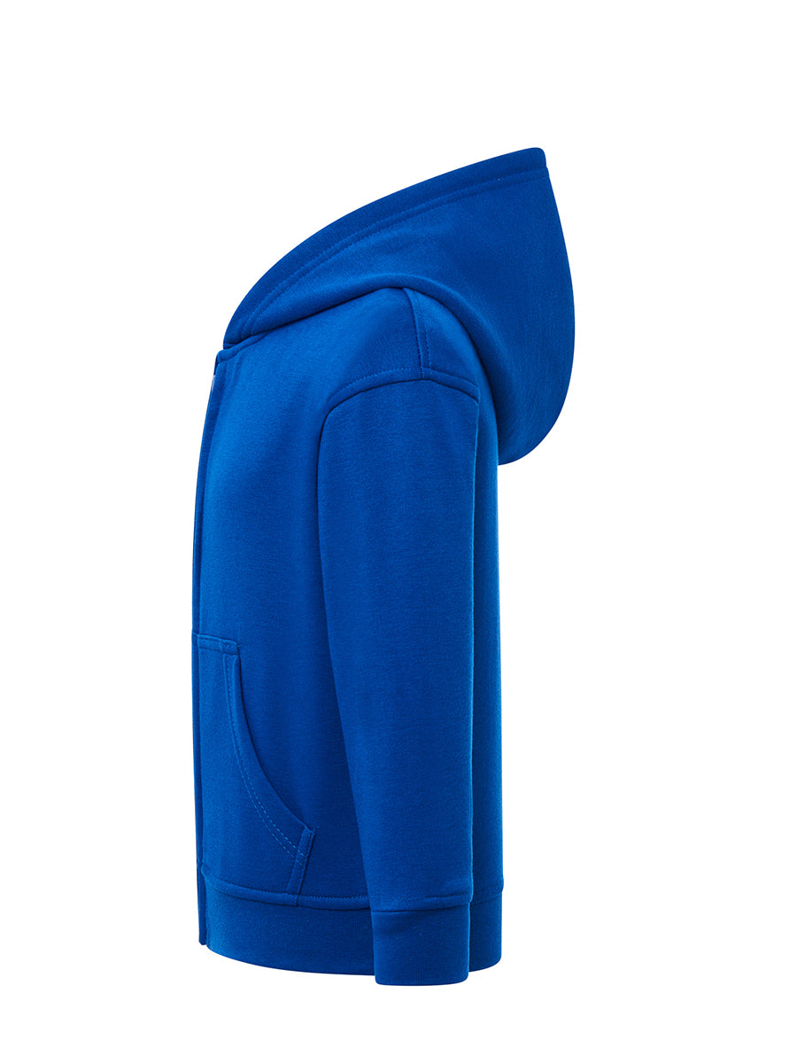 SWRKHOOD240 FELPA BAMBINO CAPPUCCIO E ZIP LEGGERA FRENCH TERRY