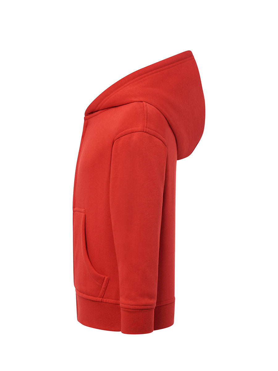 SWRKHOOD240 FELPA BAMBINO CAPPUCCIO E ZIP LEGGERA FRENCH TERRY