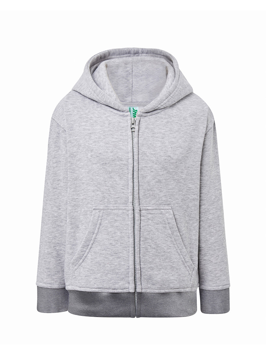 SWRKHOOD FELPA BAMBINO CAPPUCCIO E ZIP PREMIUM