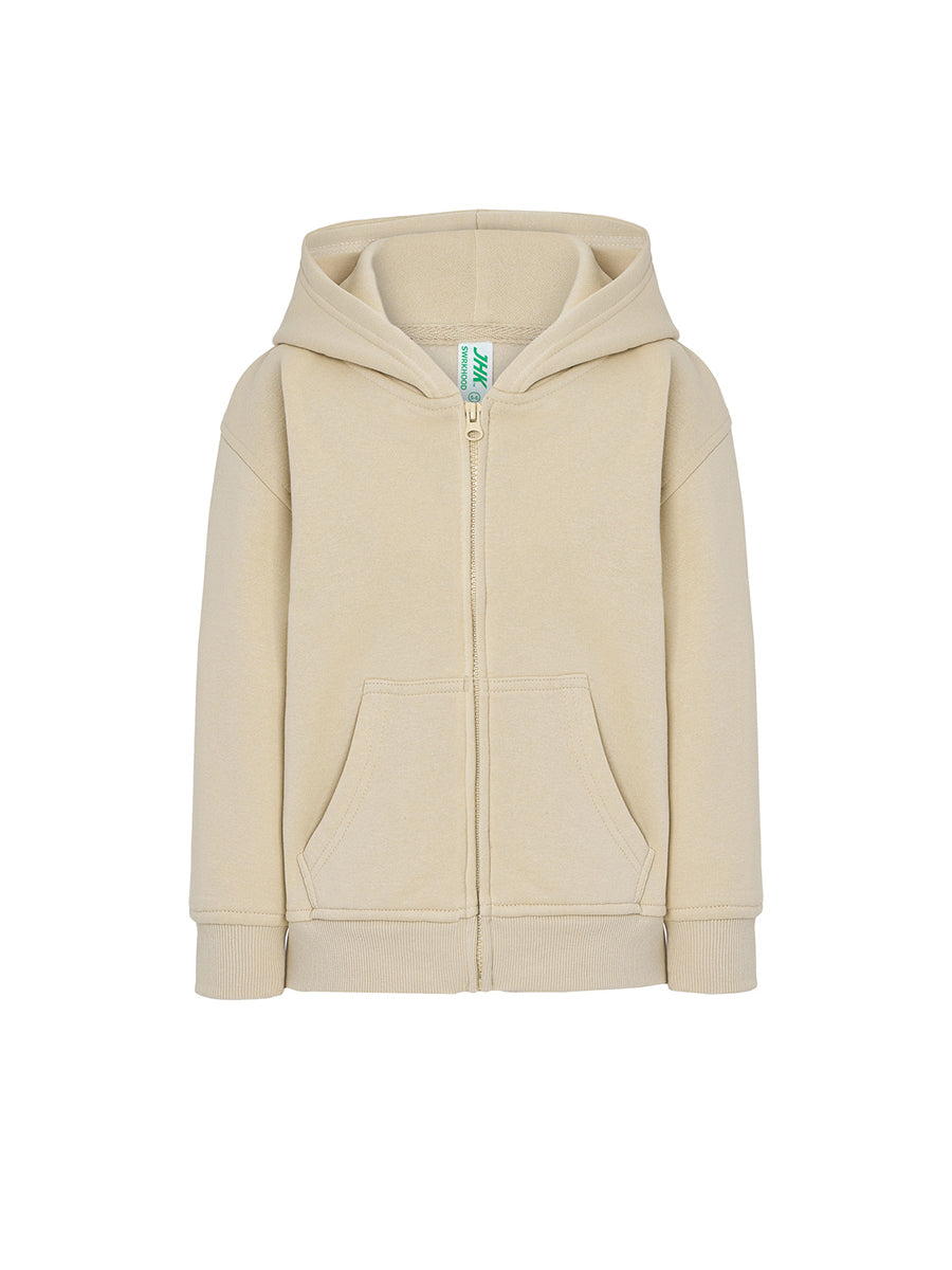 SWRKHOOD FELPA BAMBINO CAPPUCCIO E ZIP PREMIUM