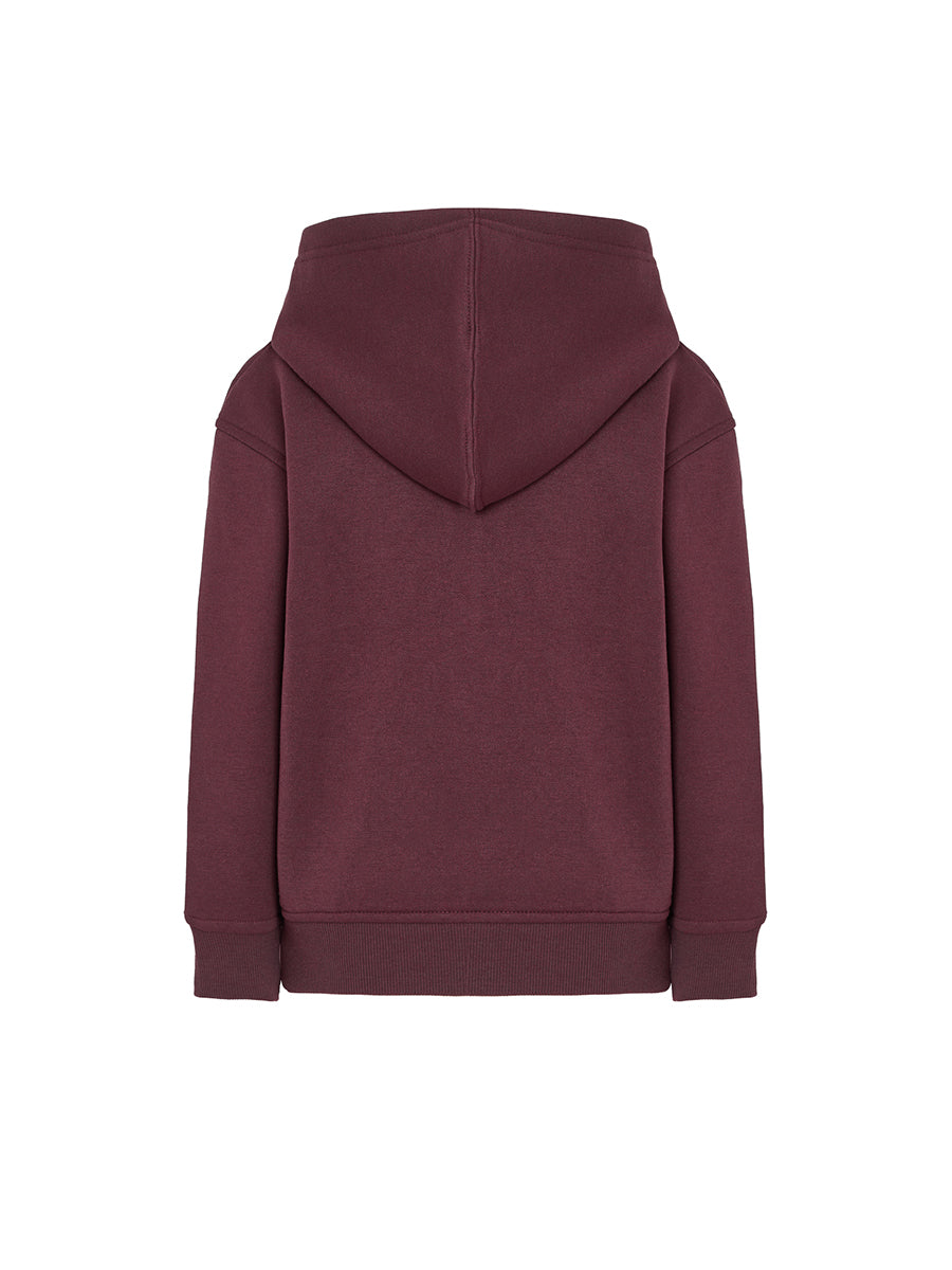 SWRKHOOD FELPA BAMBINO CAPPUCCIO E ZIP PREMIUM