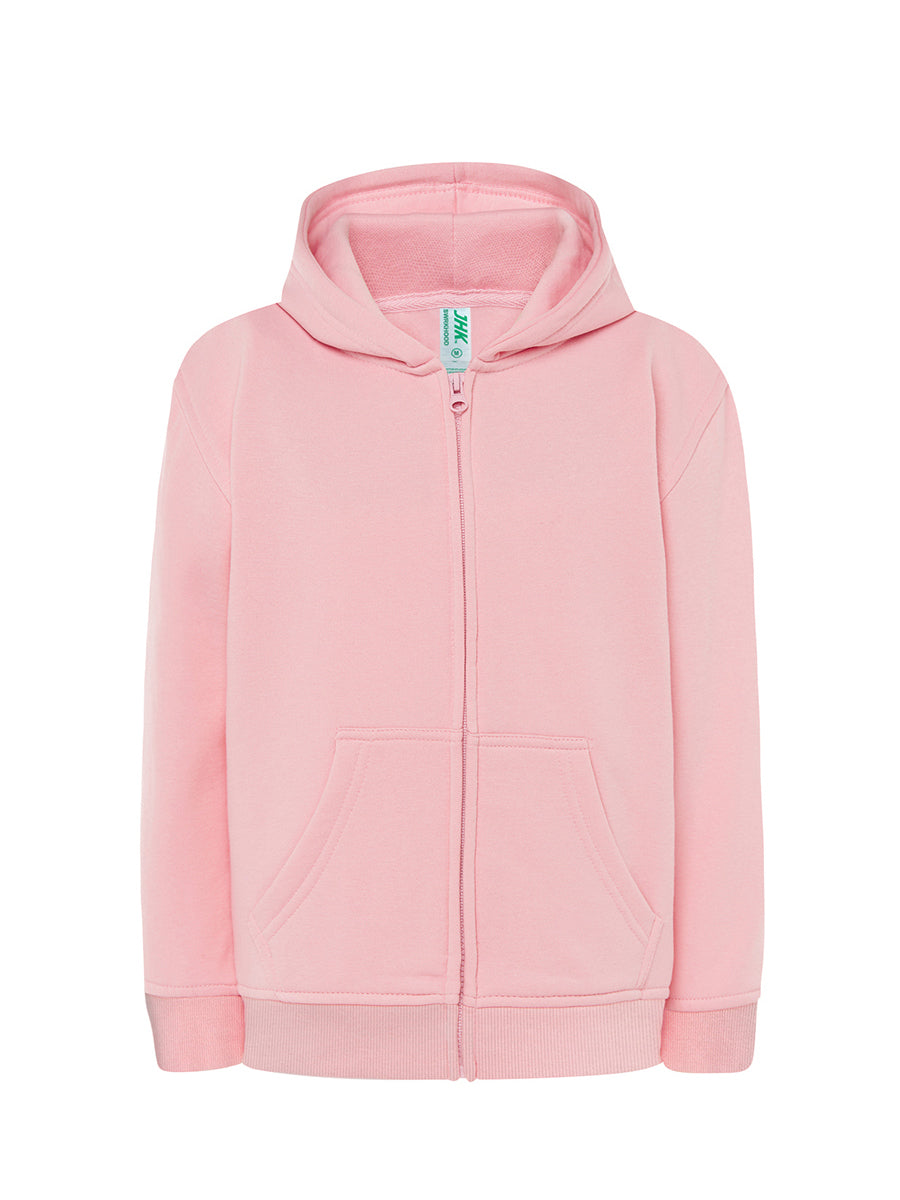 SWRKHOOD FELPA BAMBINO CAPPUCCIO E ZIP PREMIUM