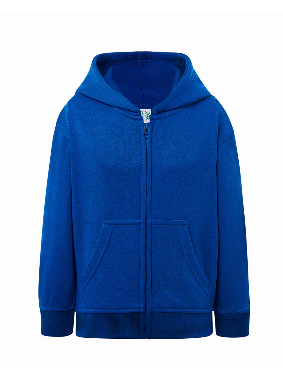 SWRKHOOD FELPA BAMBINO CAPPUCCIO E ZIP PREMIUM
