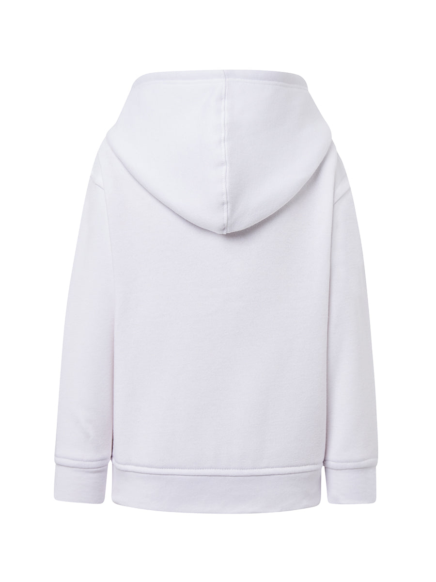 SWRKHOOD FELPA BAMBINO CAPPUCCIO E ZIP PREMIUM