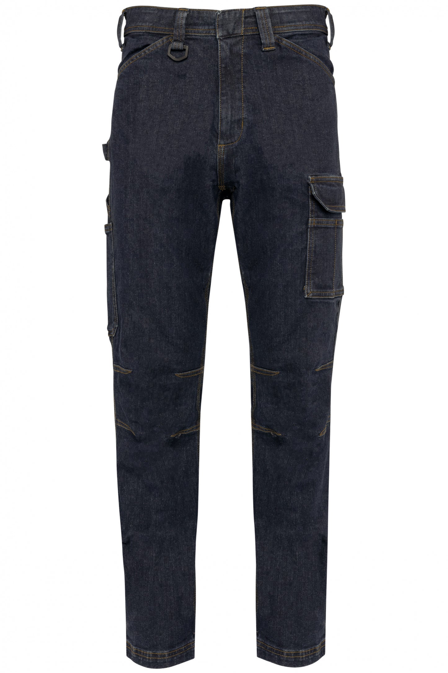 WK705 - Pantaloni Denim uomo multitasche