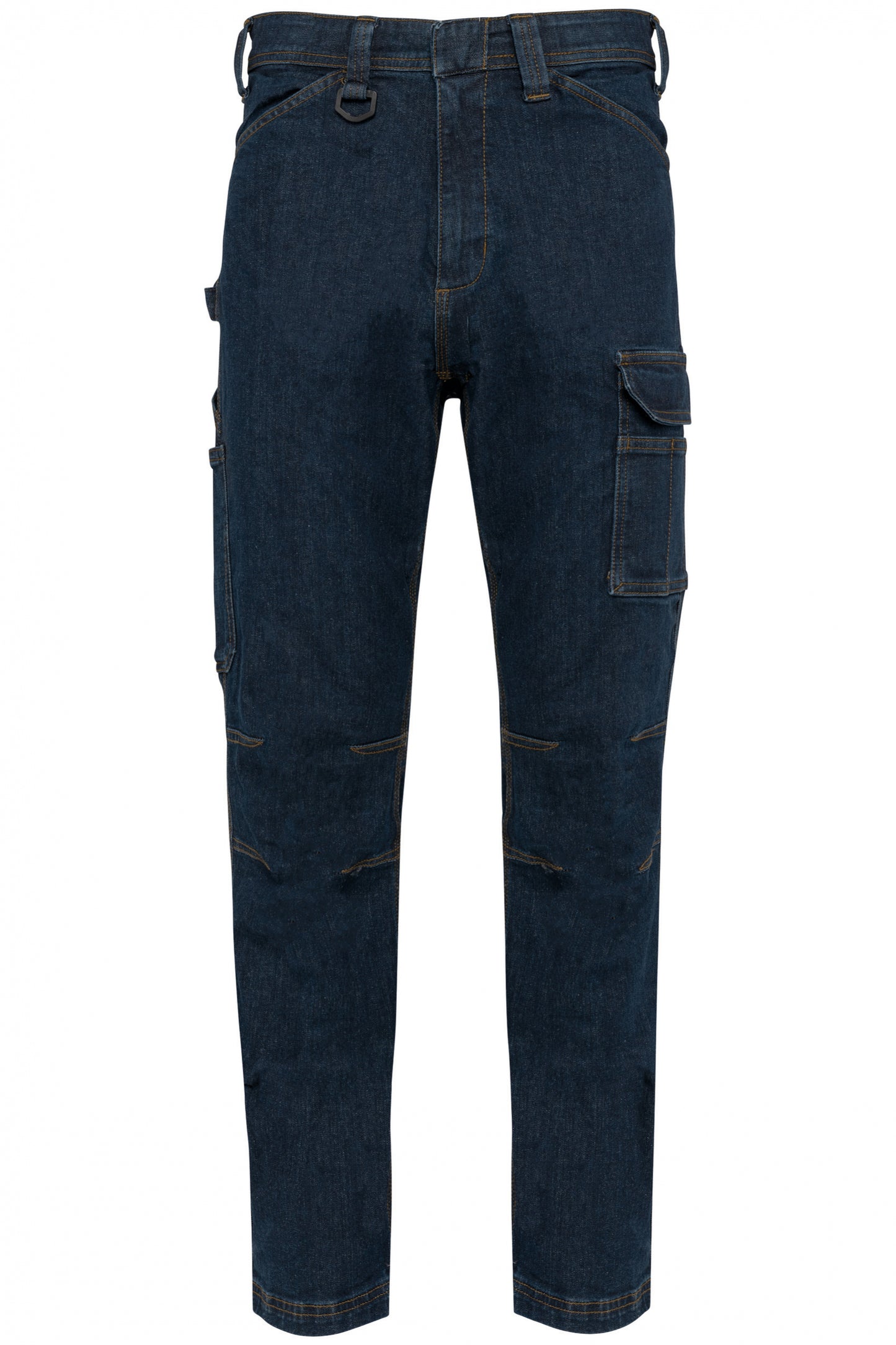 WK705 - Pantaloni Denim uomo multitasche