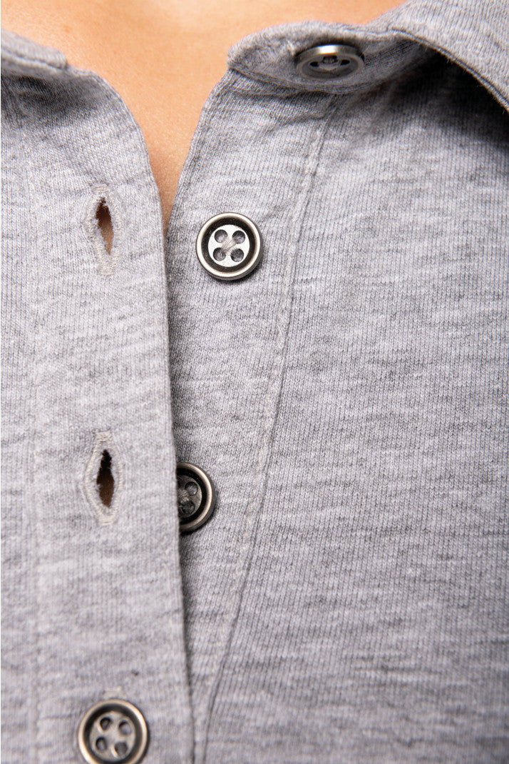 K265 - Polo jersey donna manica lunga