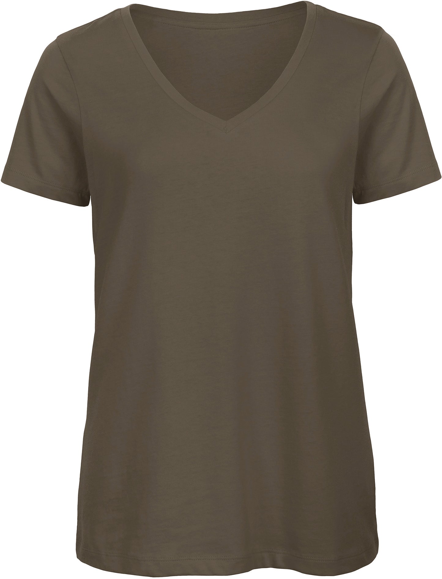 CGTW045 - T-shirt Inspire in cotone BIO scollo a V donna
