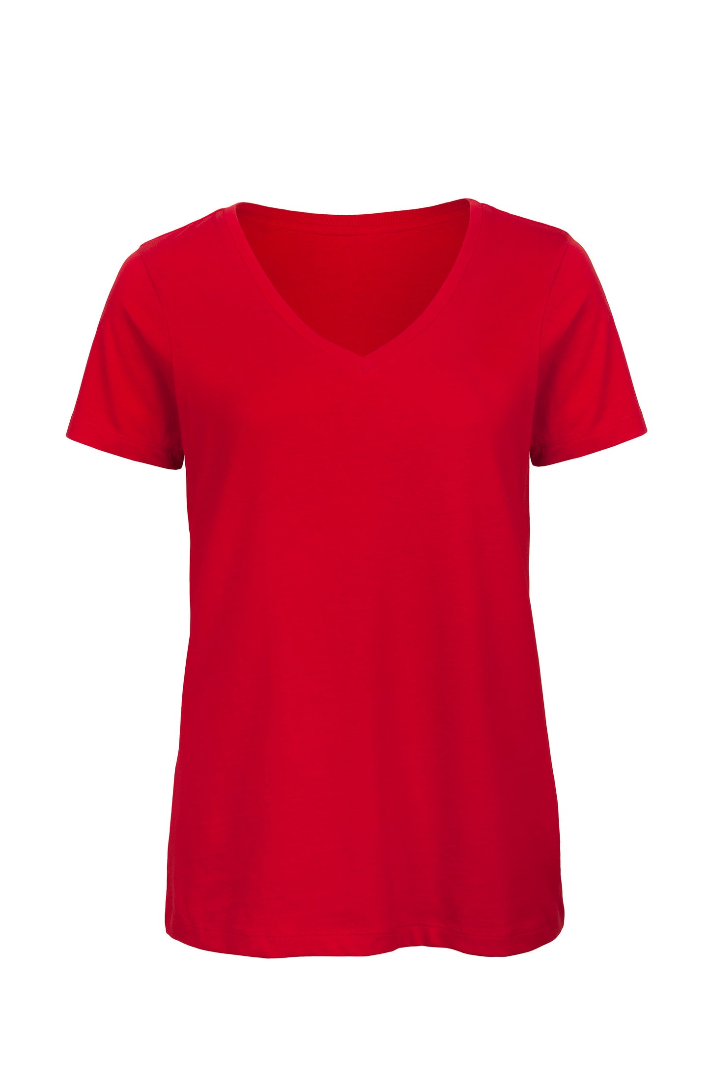 CGTW045 - T-shirt Inspire in cotone BIO scollo a V donna