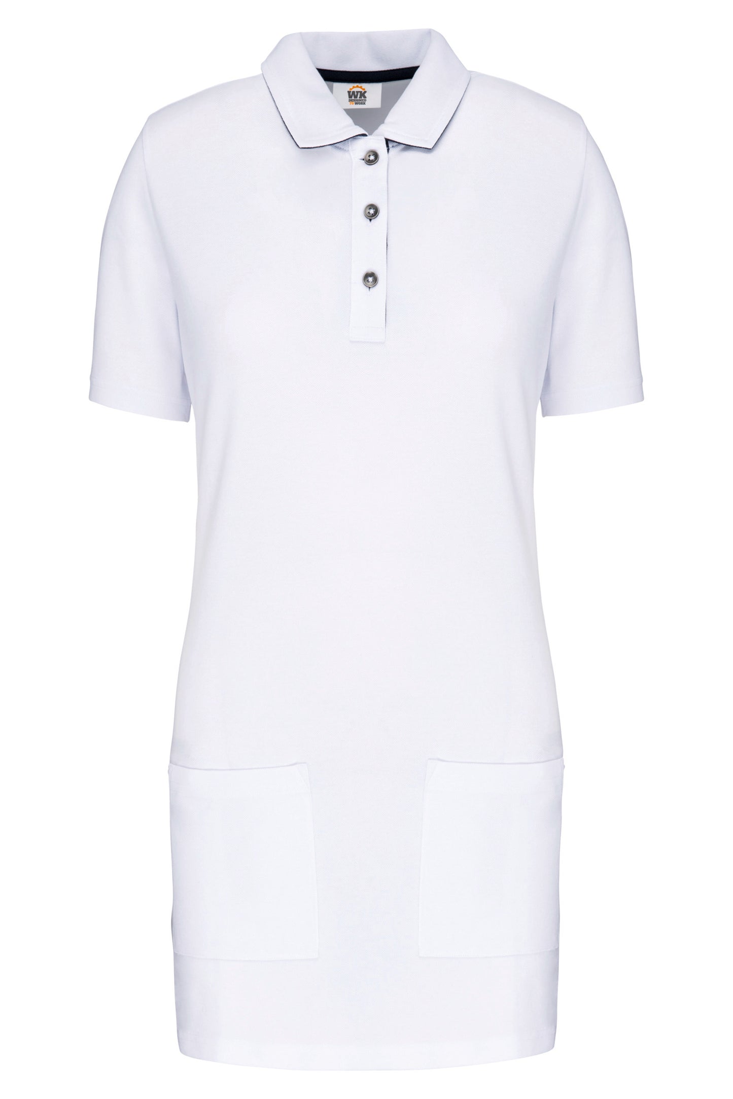 WK209 - Polo lunga maniche corte per donna