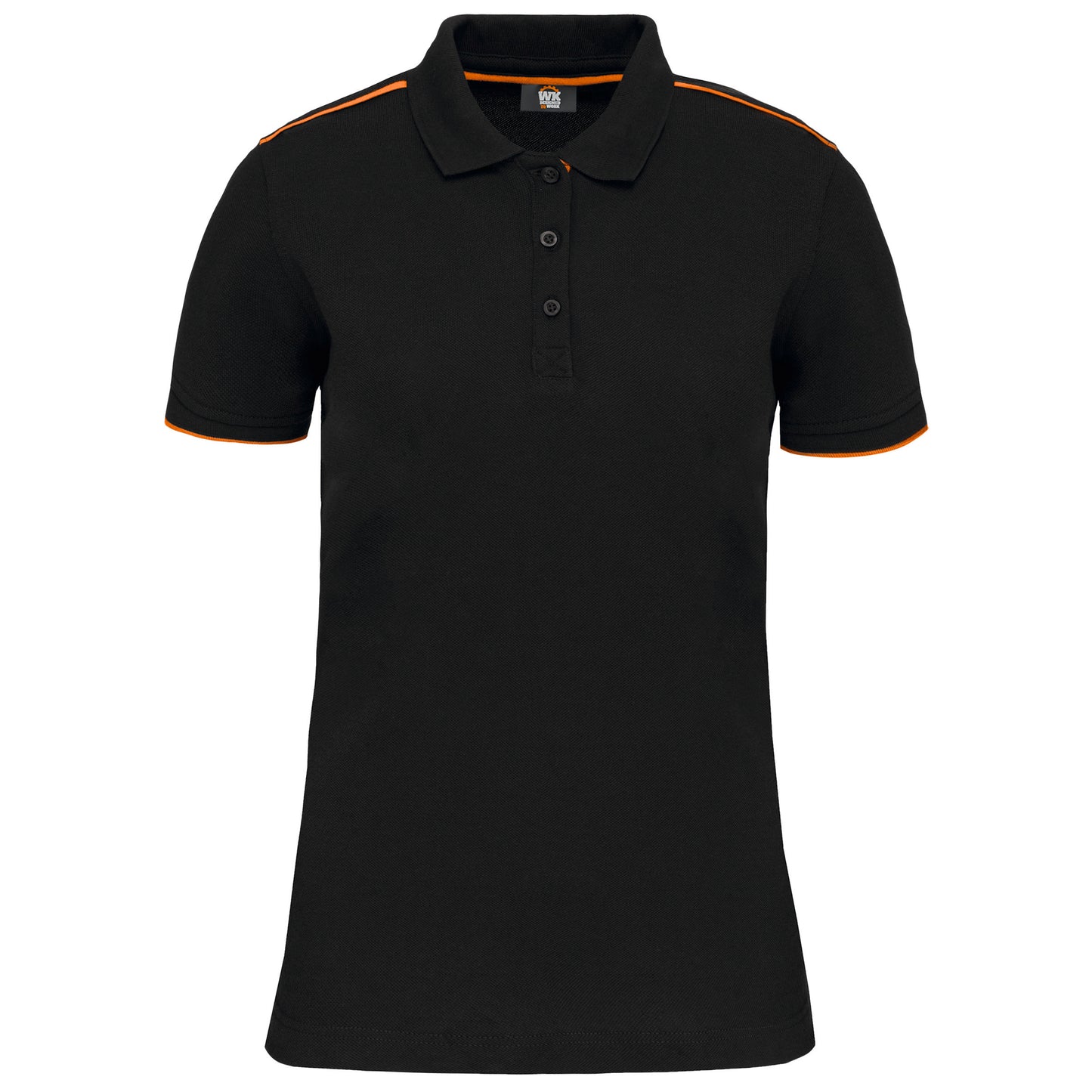 WK271 - Polo donna DayToDay a contrasto maniche corte