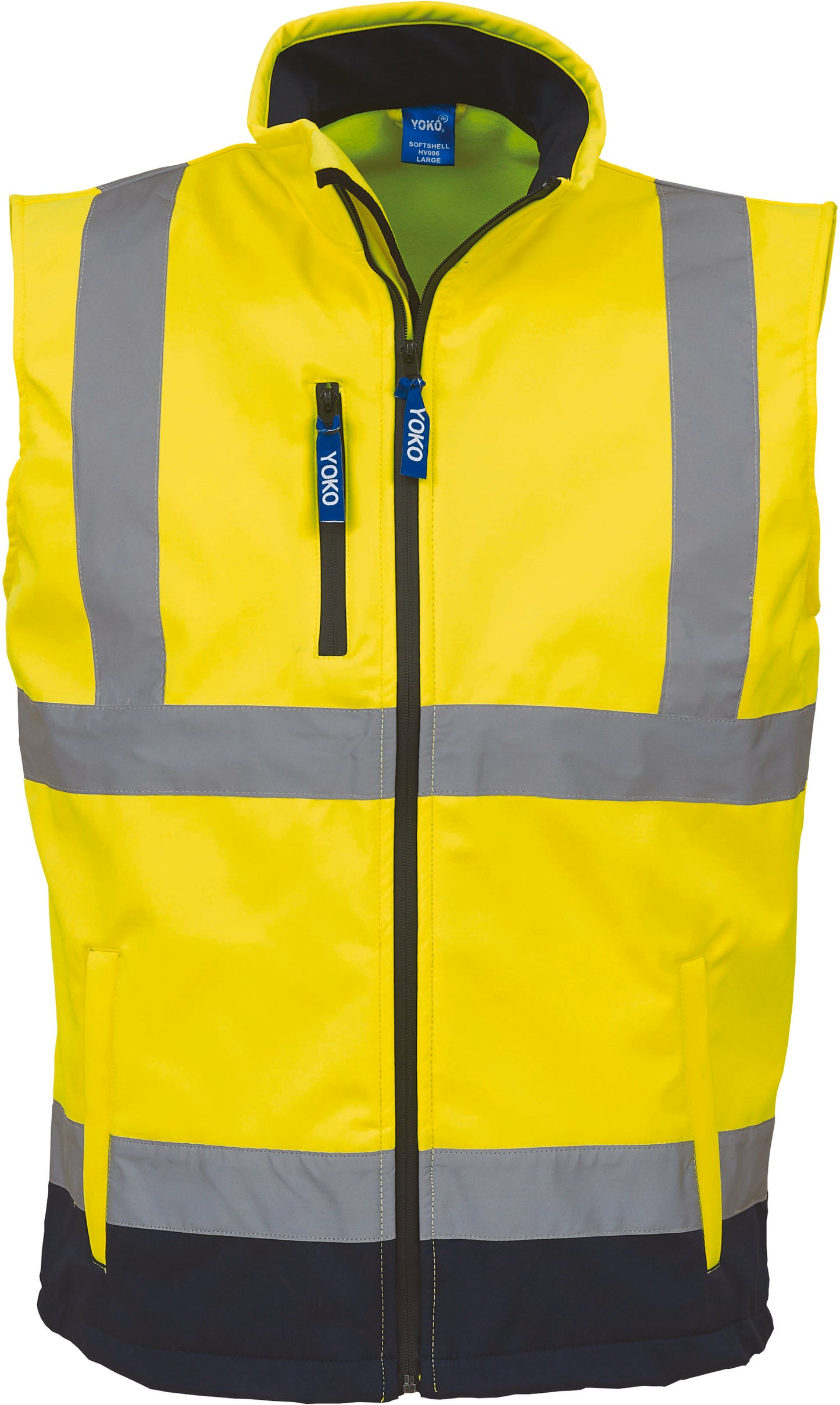 YHV006 - Gilet Softshell alta visibilità