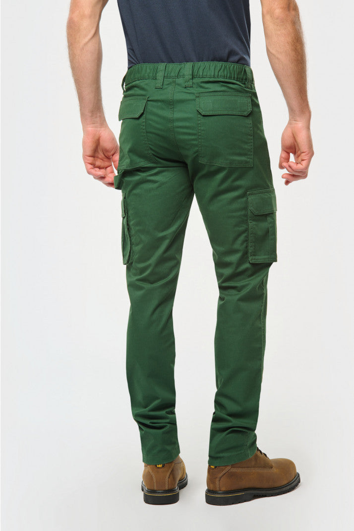 WK703 - Pantaloni multitasche ecosostenibili da uomo