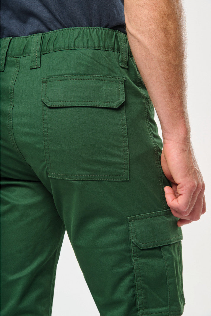WK703 - Pantaloni multitasche ecosostenibili da uomo