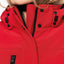 K651 - Parka donna softshell imbottito con cappuccio