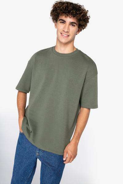 NS308 T-shirt unisex oversize ecosostenibile French Terry