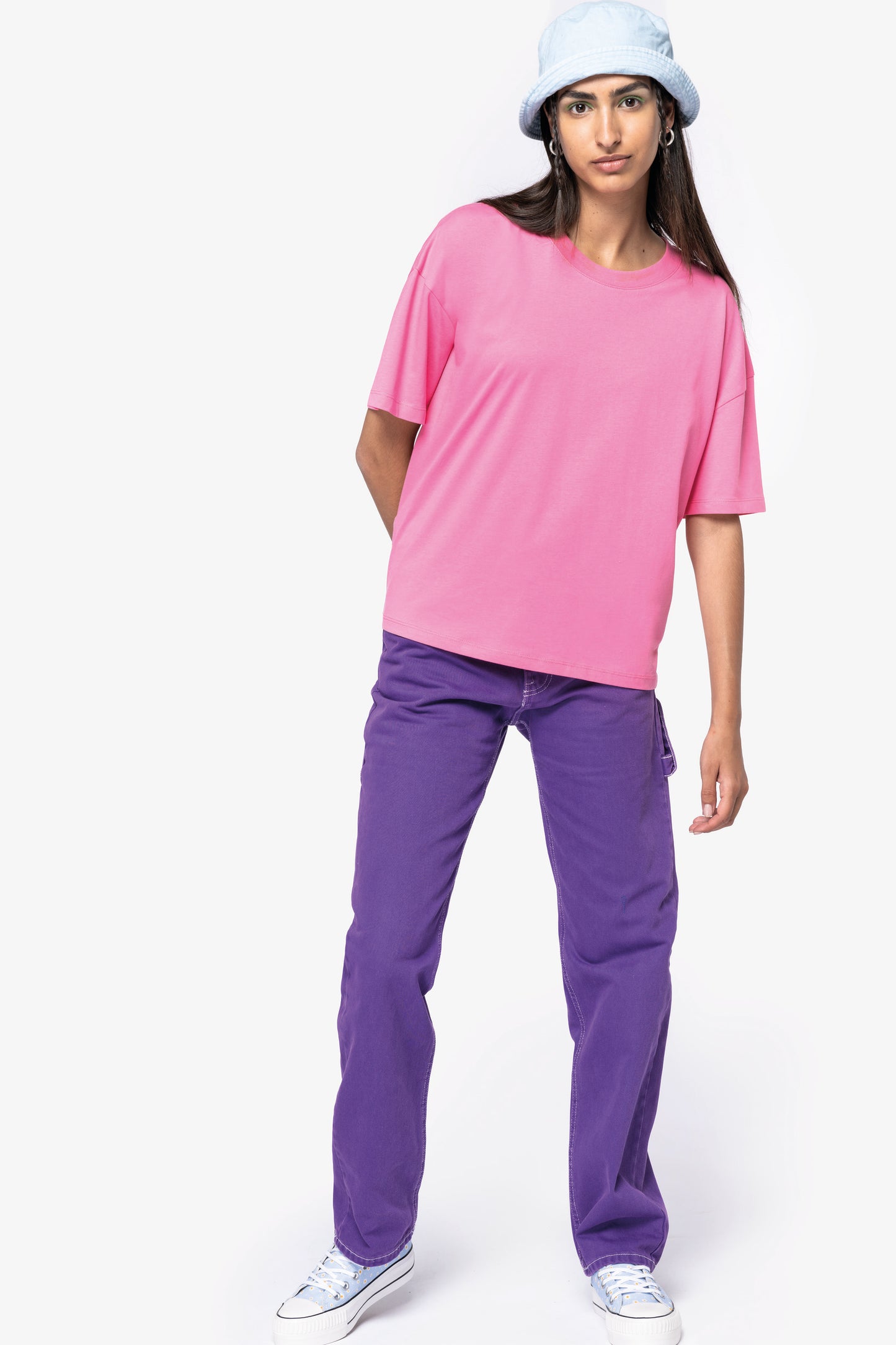 NS313 - T-shirt donna ecosostenibile oversize