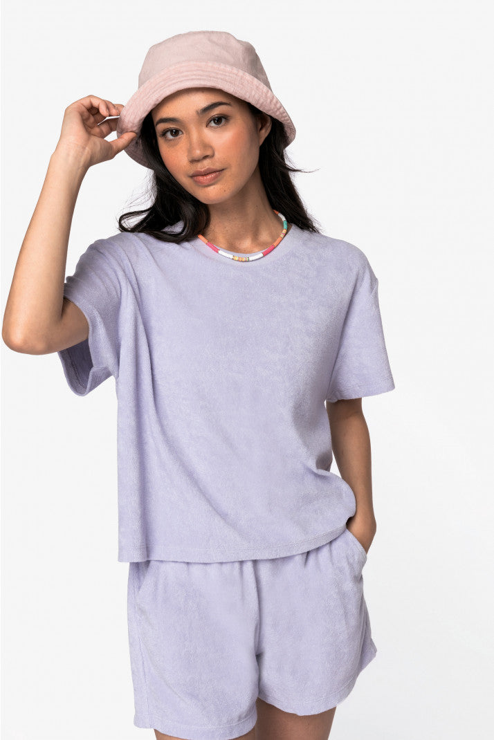 NS328 - T-shirt donna Towel Terry