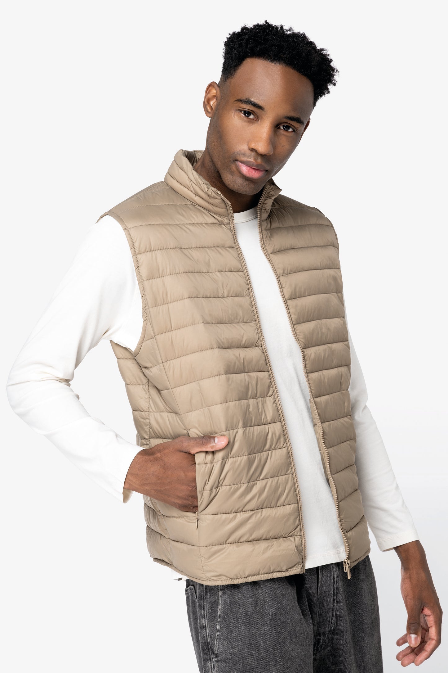 NS6005 - Bodywarmer uomo leggero ecosostenibile