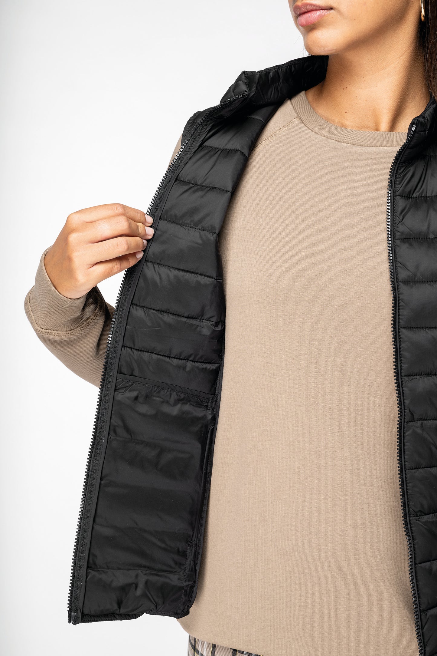 NS6006 - Bodywarmer donna leggero ecosostenibile