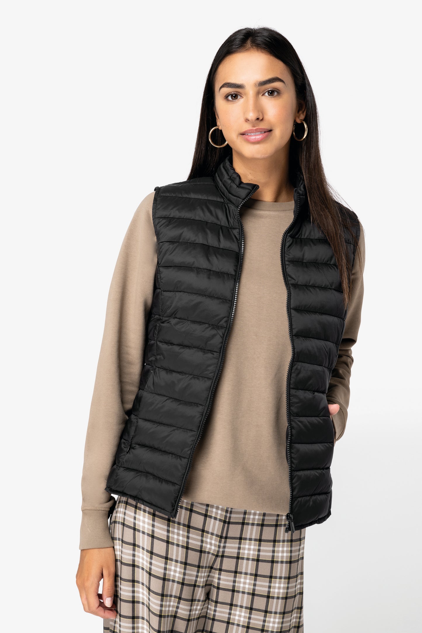 NS6006 - Bodywarmer donna leggero ecosostenibile