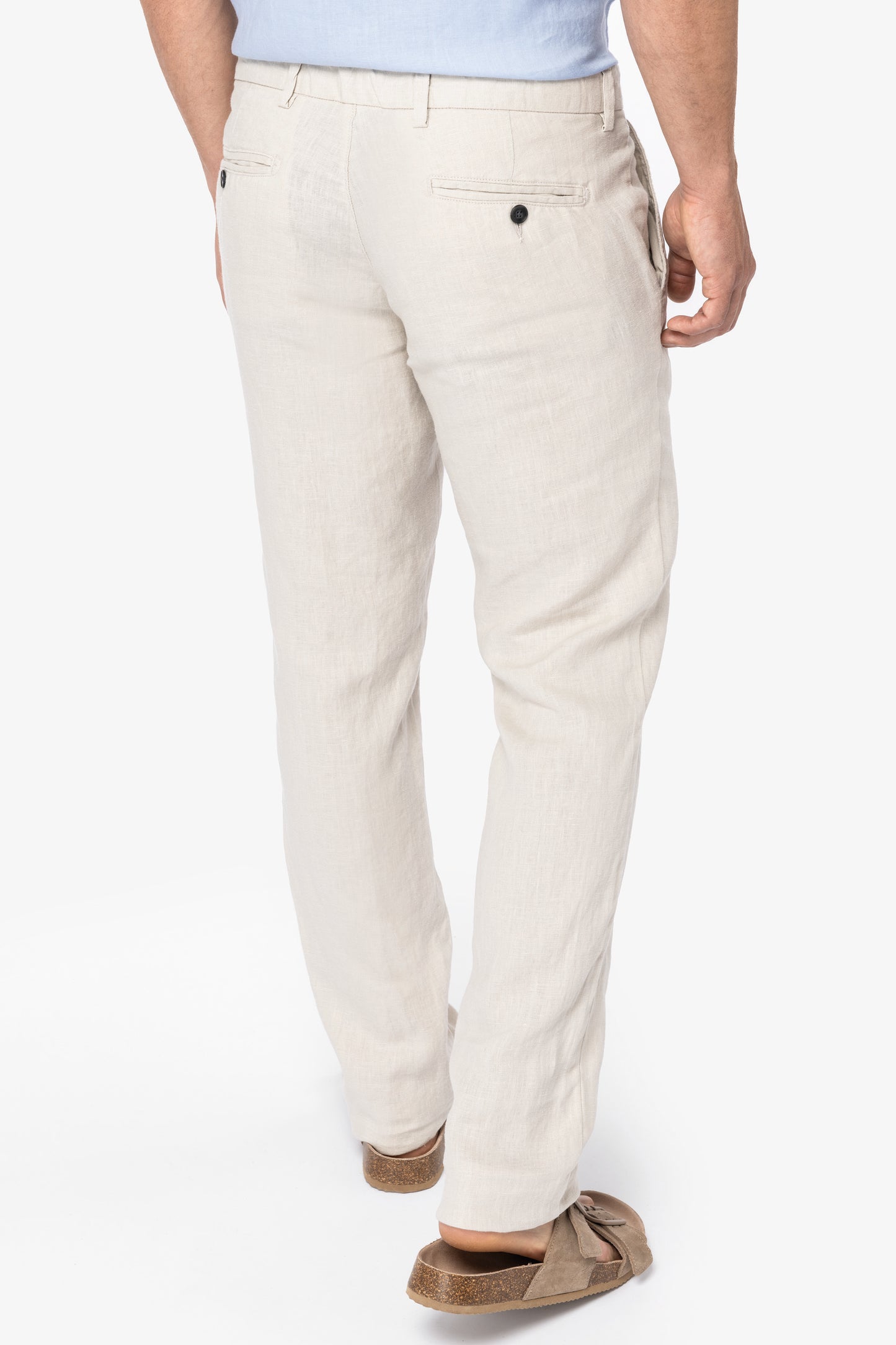 NS710 - Pantalone uomo in lino