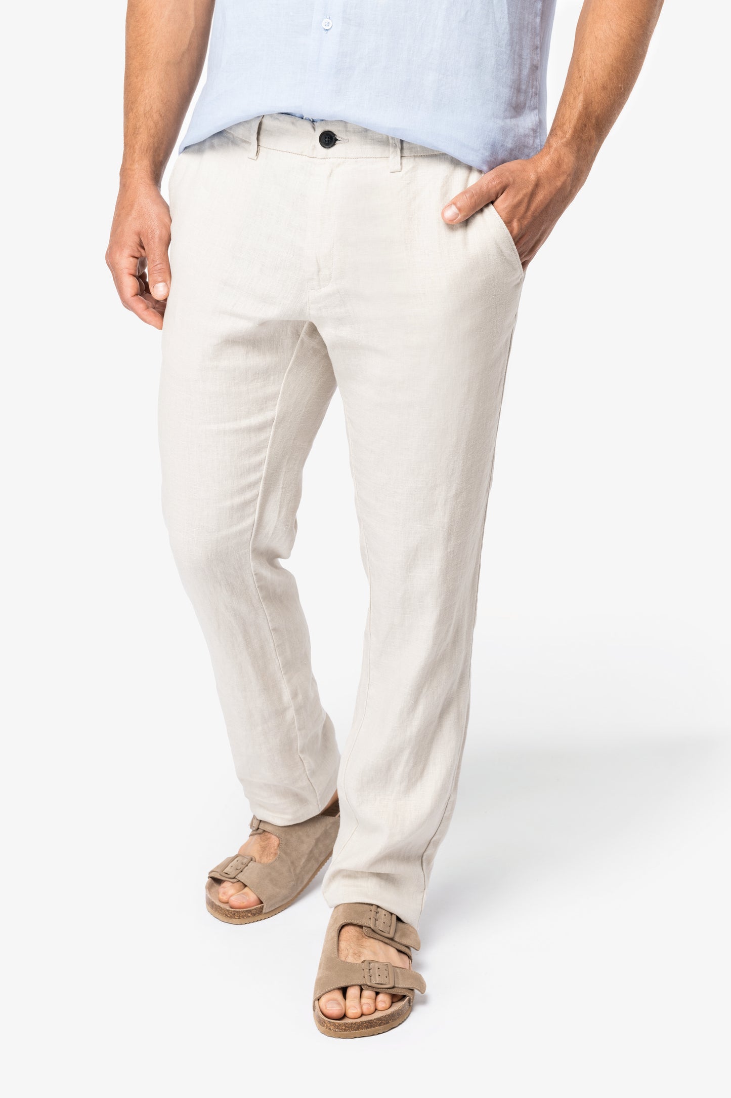 NS710 - Pantalone uomo in lino